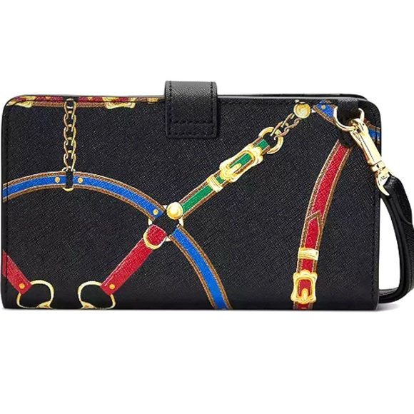 Lauren Ralph Lauren Leather Wristlet